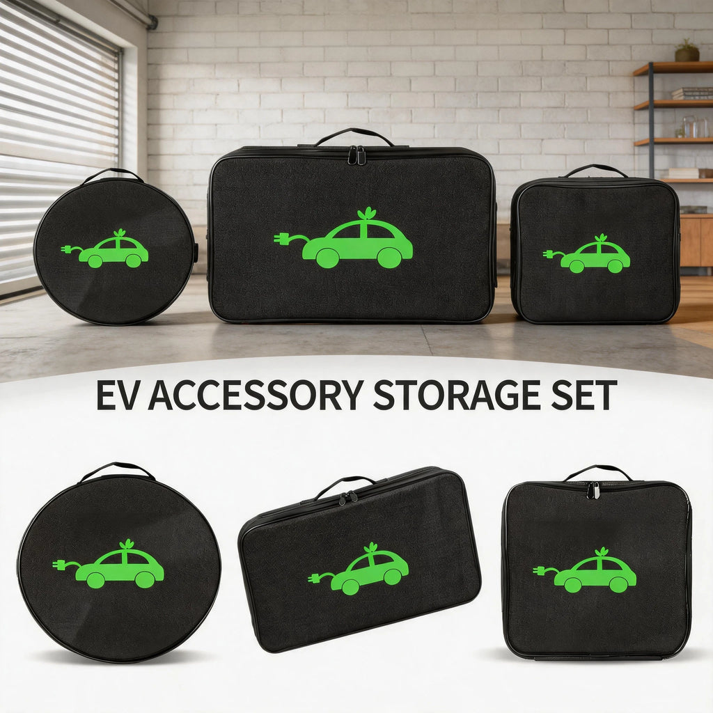 EV Charging Cable Organizer Bag – Waterproof Car Storage