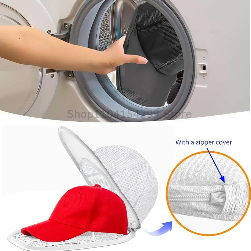 1/2Pcs set Hat washing set, baseball duckbill cap, washing and sun drying integrated, non deformed machine wash protective rack Zpaxo