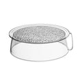 Microwave Splatter Cover, Unbreakable Foldable Dish Lid, Stackable Insect Proof for Kitchen Camping BBQ Zpaxo 1PC