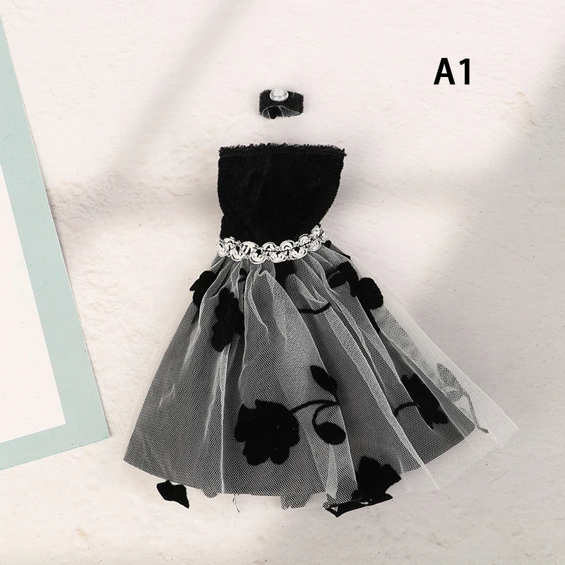 Doll Clothes Banquet Party Beautiful Dress Sexy Fashion Accessories Zpaxo A1