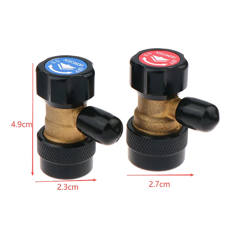 R134A Quick Connector Adapter – Auto AC High & Low Pressure