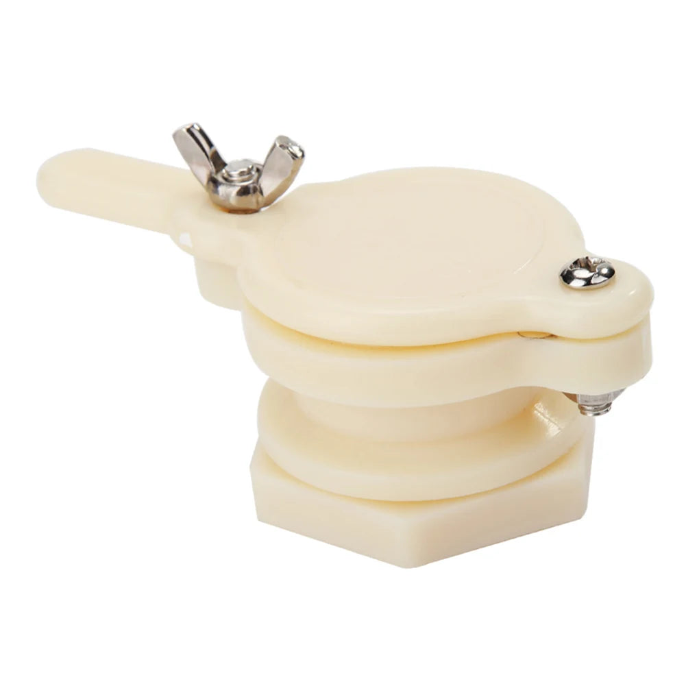 Bottling Honey Extractor Hive Equipments Honey Taps Gate Valve Nylon Plastic Food Grade Beekeeping Tools Zpaxo Ivory 1PCS