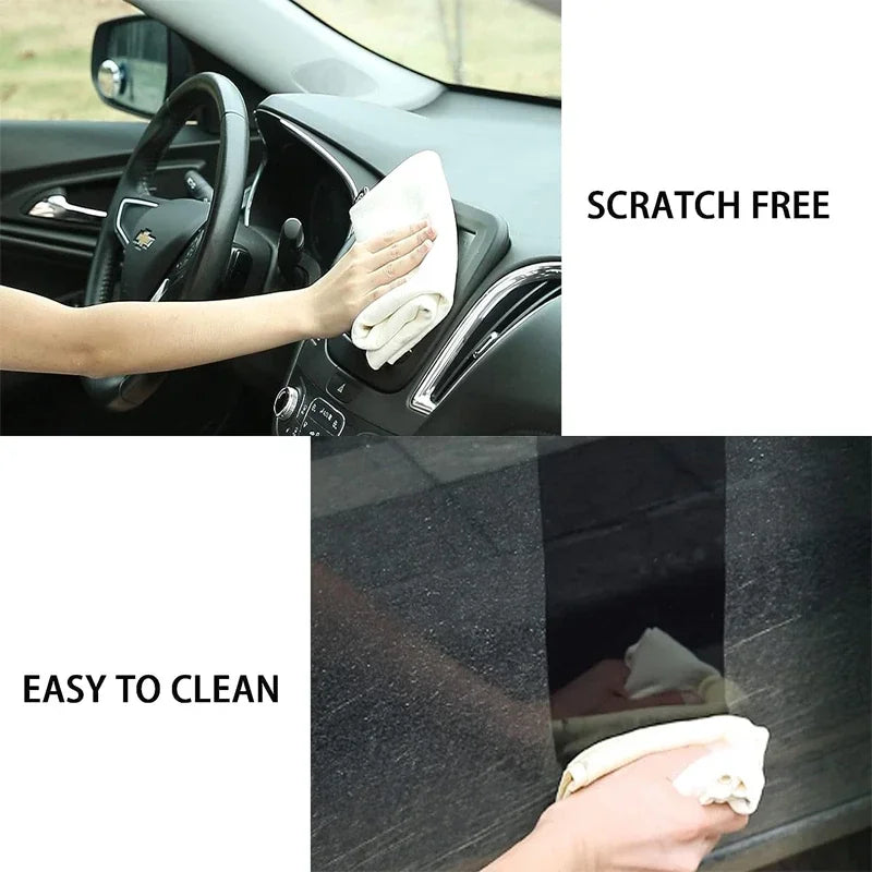 Car Wash Towel Chamois Clean Natural Leather Cloth Auto Home
