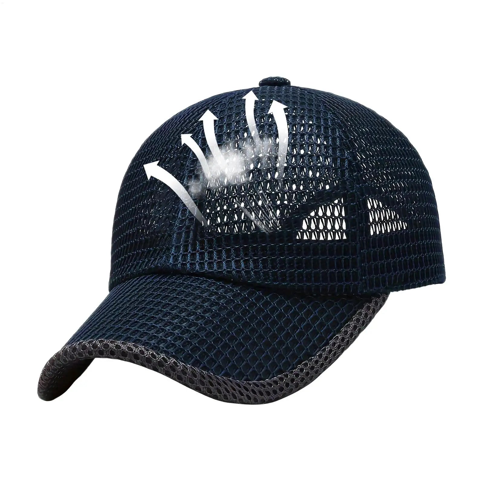 Mesh Baseball Caps Breathable Summer Caps Dad Hat Outdoor Fishing Hats for Men Women Outdoor Sports Hiking Walking sport Hats Zpaxo