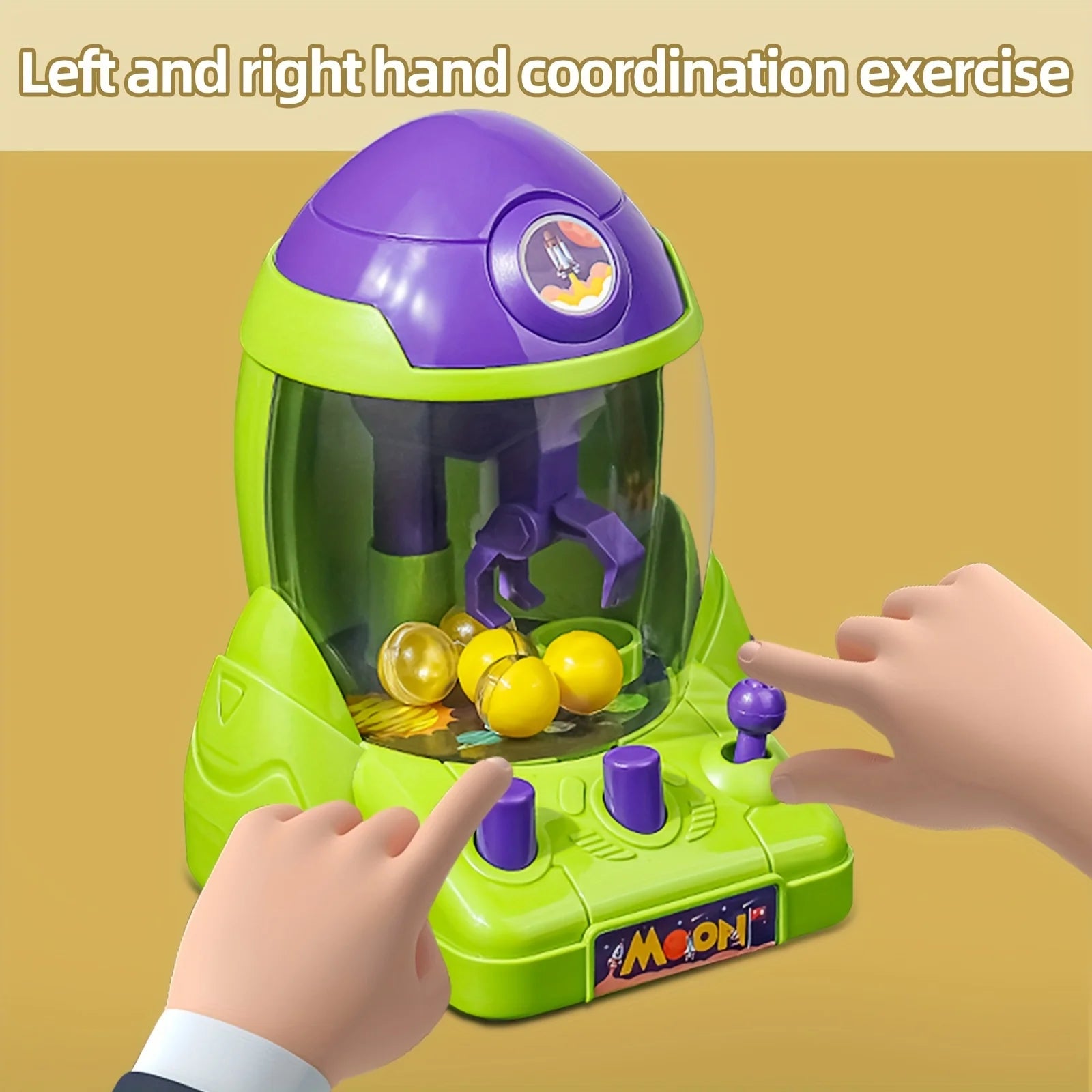 Space Rocket Crawler Ball Pincer Egg Twister Use This Toy As