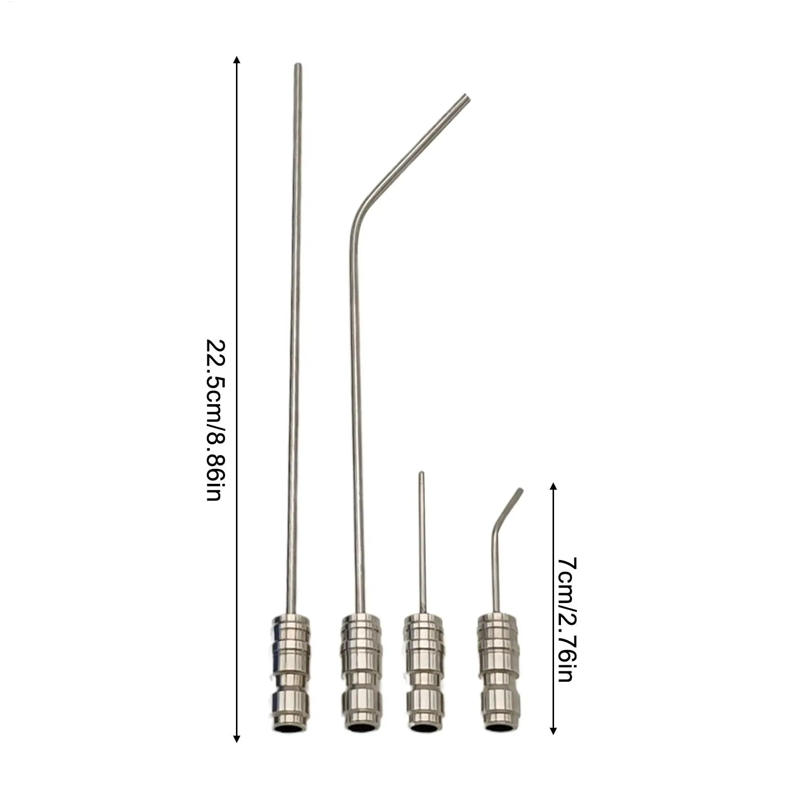 4Pcs High Pressure Washer Nozzle Set Stainless Steel Quick Connect Extension Wand For Cleaning Washing Machine Air Conditioner Zpaxo