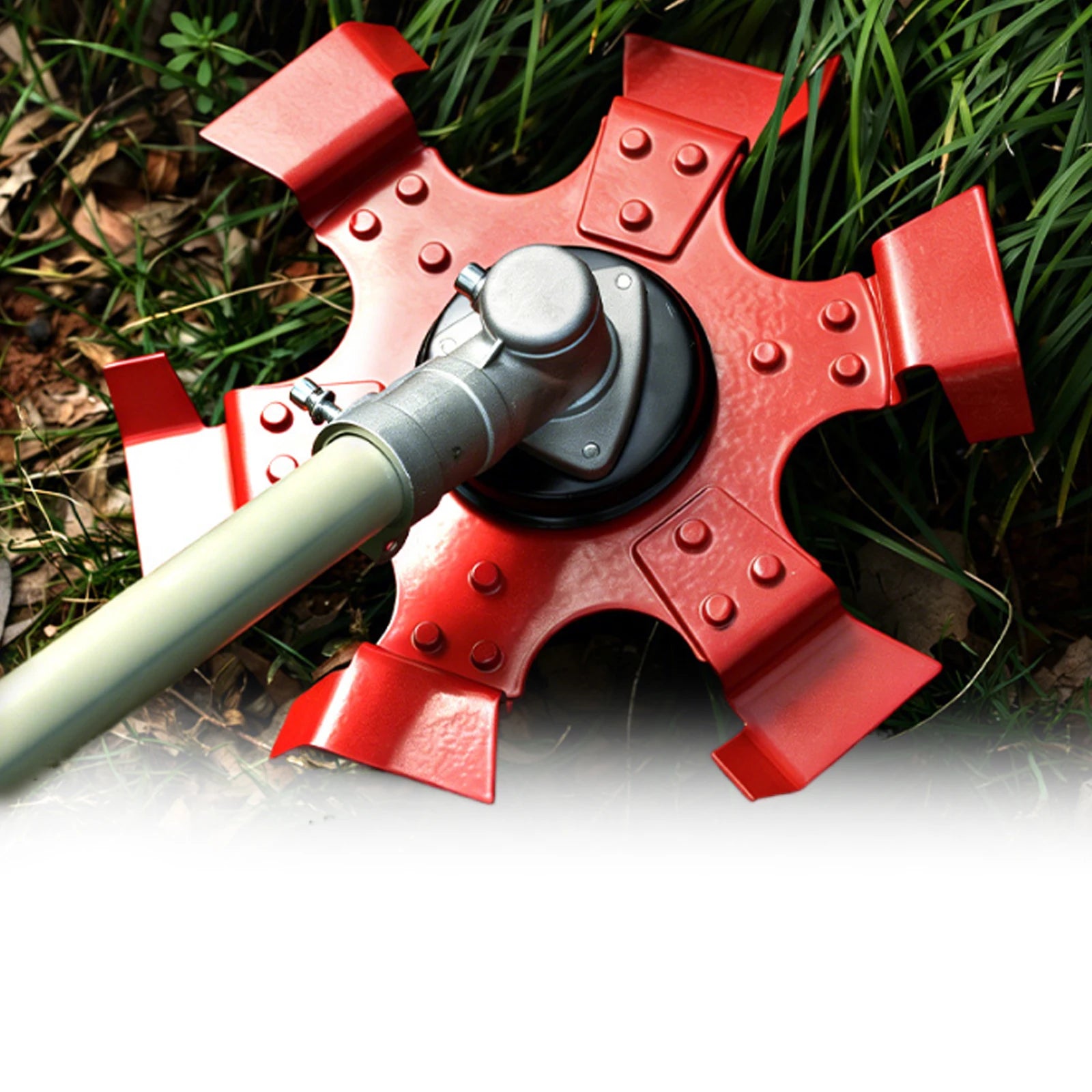 Lawn Blade Grass Cutting Head Reusable Soil Loosening Wheels Small Trenching Wheel Blade for Weeding Deep Plowing Loosening Soil Zpaxo