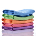 5/10pcs Dish Towels Fish Microfibre Scale Cleaning Cloth Reusable Kitchen Wipes Soft Dishcloths Lint-Free Super Absorbent Towel Zpaxo 5pcs