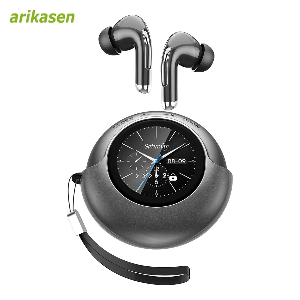 Wireless Earbuds ENC Noise Cancelling Ear Buds Smart Touchscreen Case