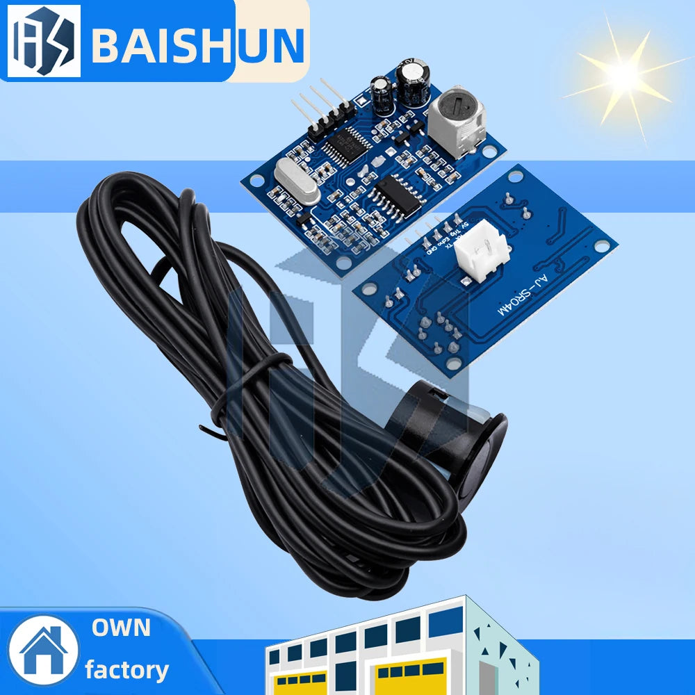 Waterproof Ultrasonic Sensor Module JSN-SR04T AJ-SR04M Integrated Zpaxo Default Title