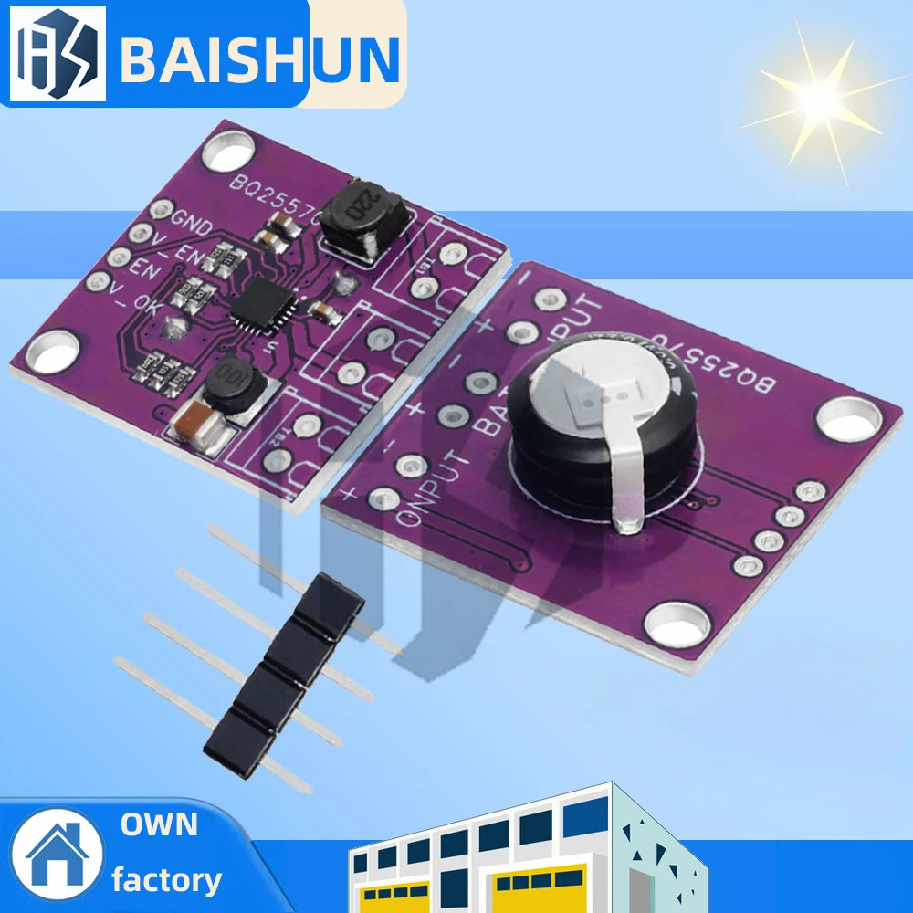 BQ25570 Energy Harvester Module Step Up Boost Charger Buck Down Zpaxo Default Title