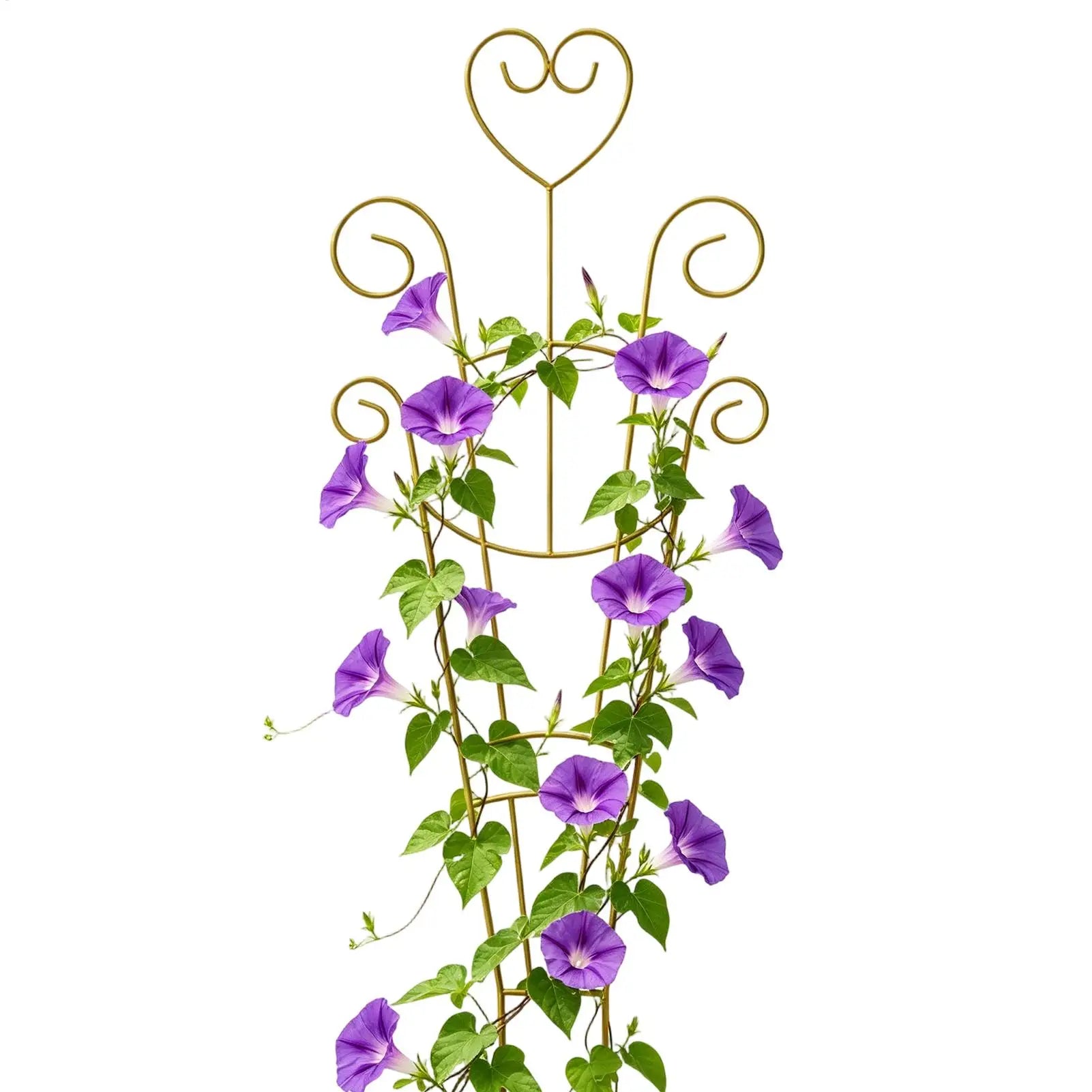 Metal Trellis Climbing Plants Outdoor Potted Support Vine Stake