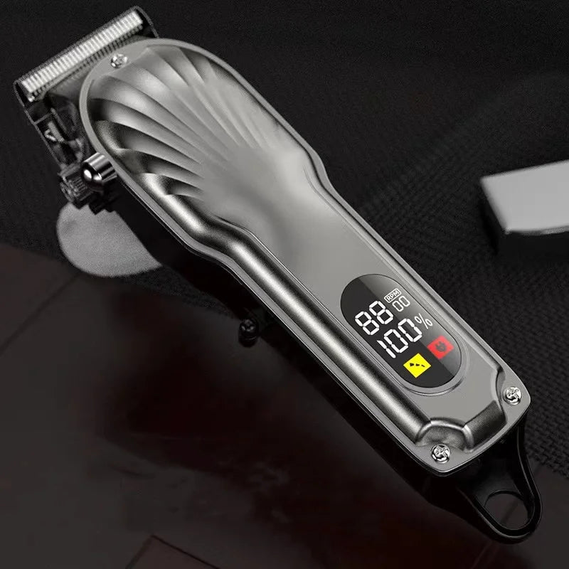 2026 Professional Men's Hair Scissors High-power Adjustable Wireless