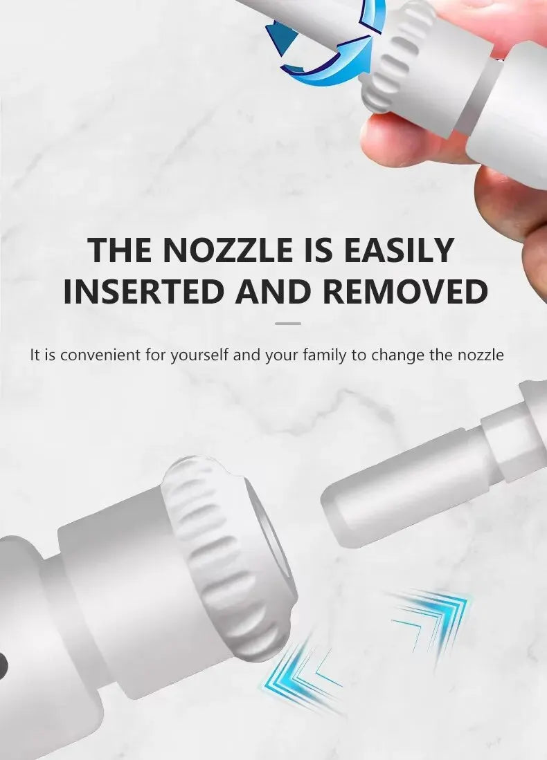 Faucet Dental Scaler Home Portable Dental Scaler No Power Supply For Tartar Removal Oral Cleaning Water Dental Floss Zpaxo