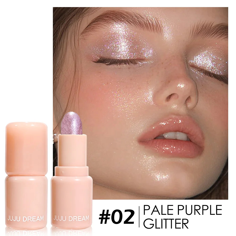 Waterproof Glass Skin Highlighter Jelly Shimmer Stick Long Lasting Zpaxo 02