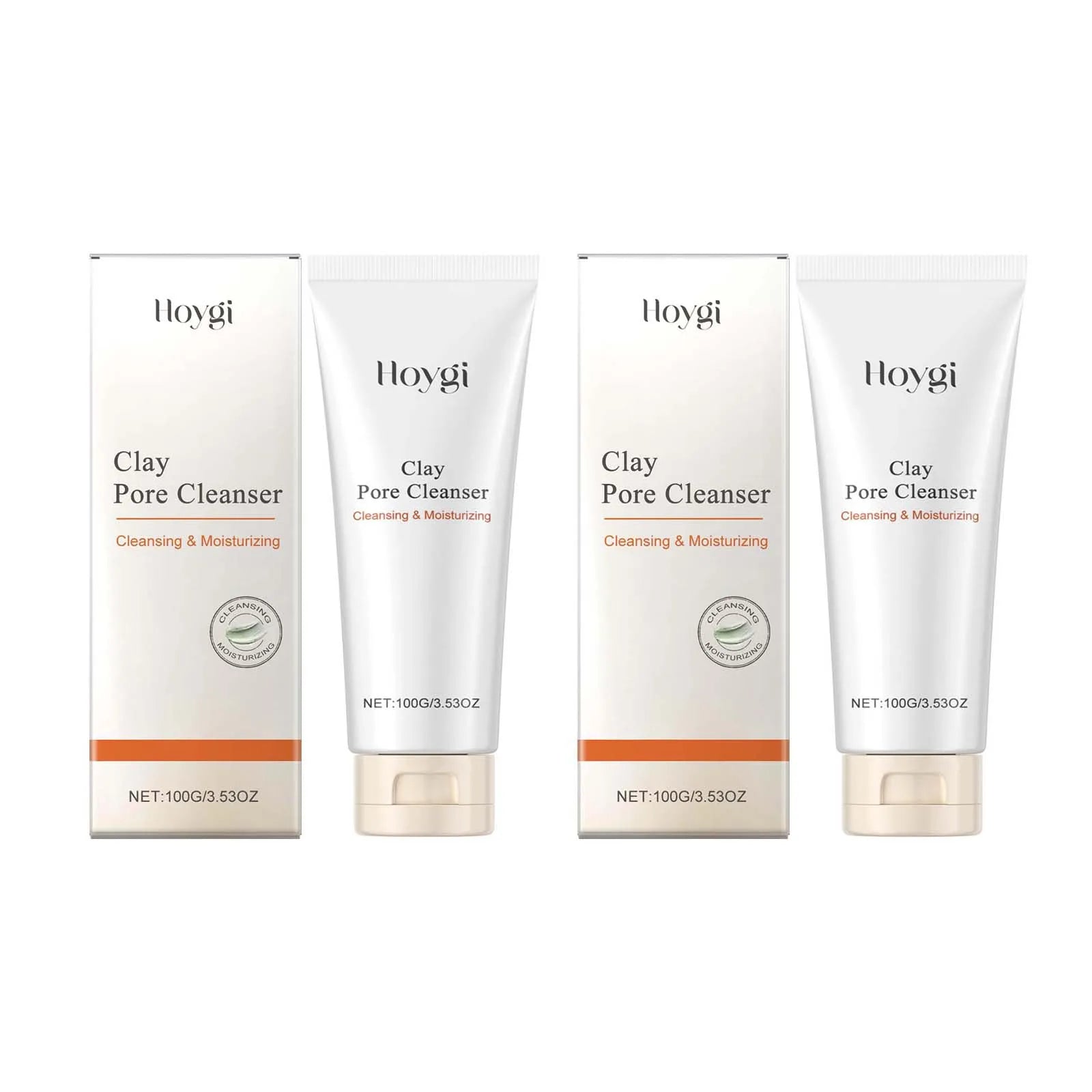 Hoygi Pore Cleansing Face Wash – Oil Control & Brightening Facial Cleanser Zpaxo 2Pcs