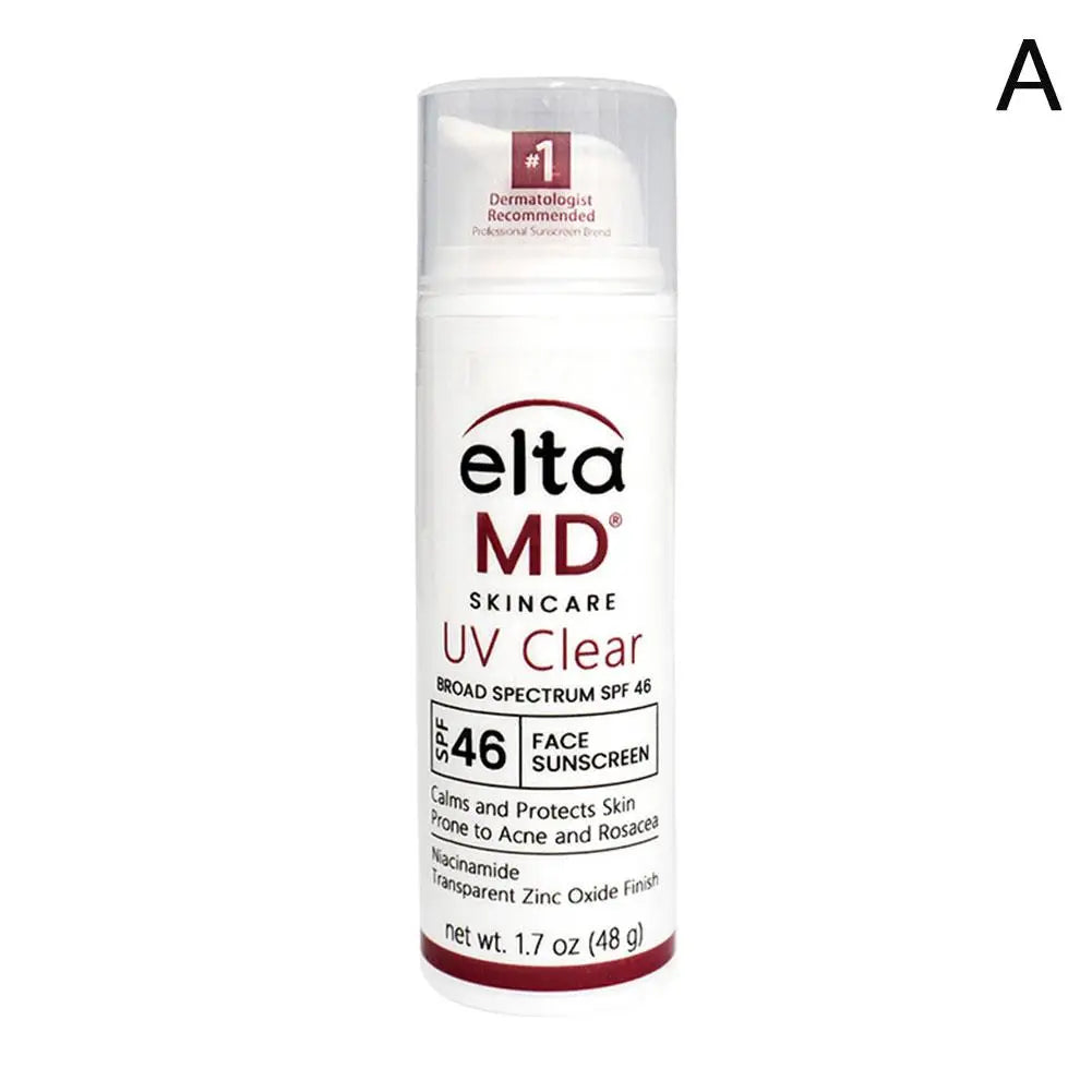 Elta MD UV Clear Facial Sunscreen Stable Protective Barrier Efficient Sunscreen SPF46 Hyaluronic Acid Moisturizing Soothing Zpaxo A
