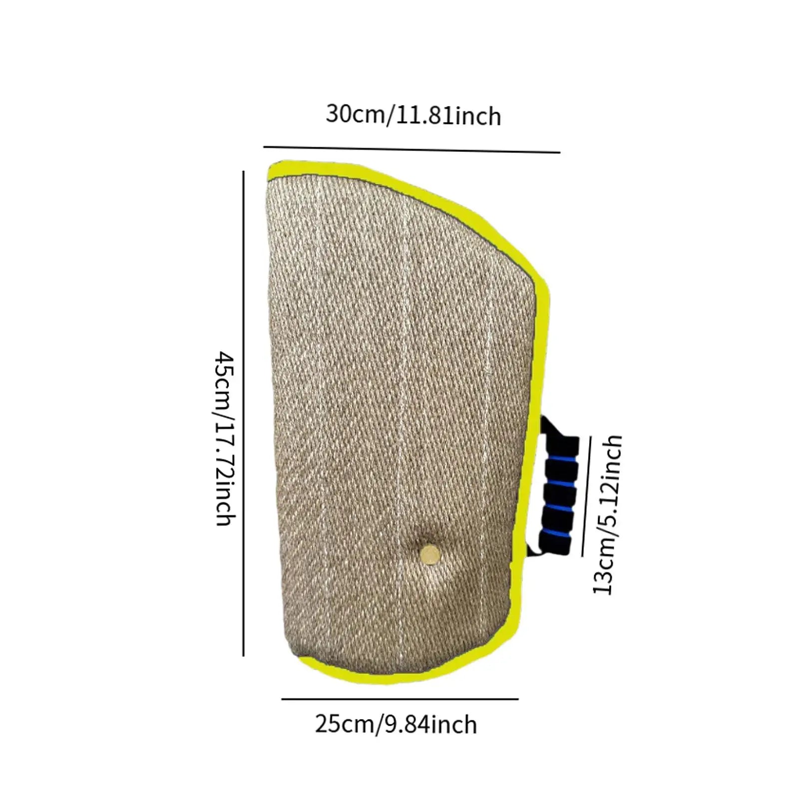 Dog Training Sleeves Puppy Biting Interactive Durable Professional Dogs Training Arm Protection for Work Dog Puppy Playing Zpaxo yellow edge