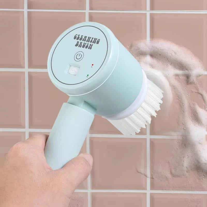 Wireless Handheld Electric dishwasher Kitchen Rechargeable Electric Cleaning Brush Bathroom Tile Professional cleaning Machine Zpaxo
