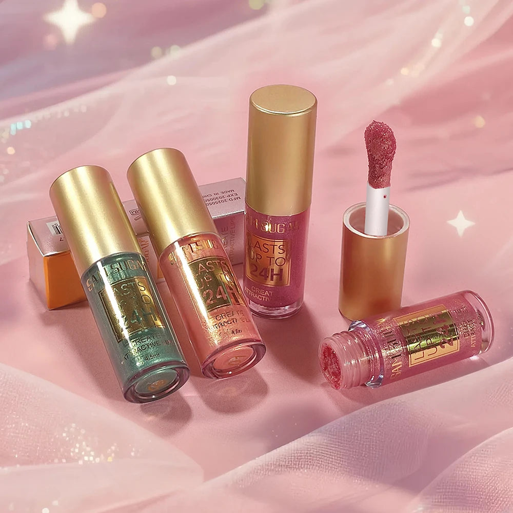 Shiny Delicate Lip Gloss Long-lasting Not Easily Smudged Naturally