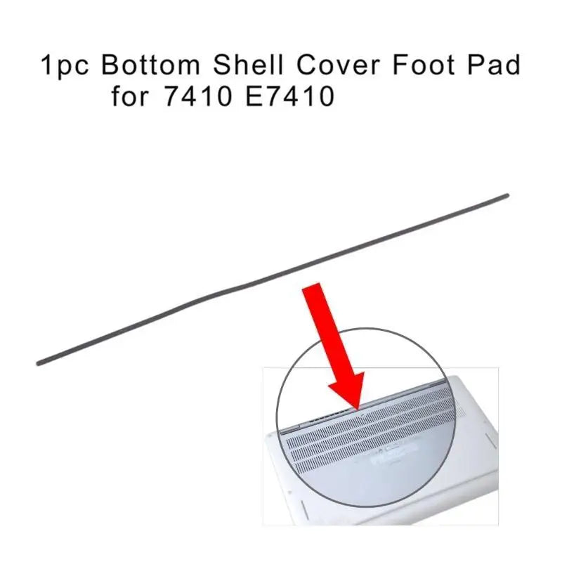 652F Bottom Cover Rubber Nonslip Strips Foot Feet Pad Replacement for Latitude 7410 Zpaxo