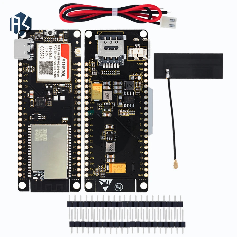 TTGO T-call V1 3 ESP32 Wireless Module SIM Antenna Card SIM800L GSM Zpaxo