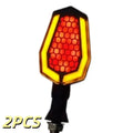 Owl LED Motorcycle Turn Signal Lights – Dual Color Flowing Blinker