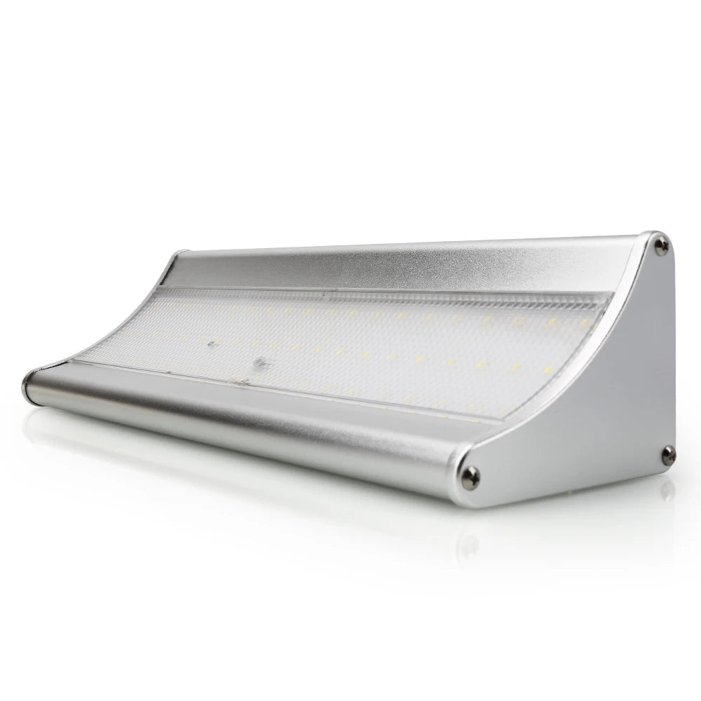 Super Bright 1100LM Outdoor Solar Wall Flood Lights with Motion Sensor Waterproof Aluminum Wall Lamp for Garden Lighting Zpaxo
