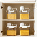 Large Capacity Rice Storage Container Measuring Cup Airtight