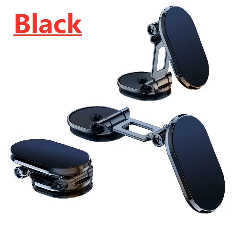Magnetic Car Mobile Phone Holder Foldable Bracket Magnet Cell Stand