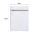1/2/4/5/10Pcs Laundry Bags Printing Fine Mesh Clothing Care and Washing Bag Set Large Mesh Bra Washing Clothes Net Bag Zpaxo 50X60cm 2Pcs