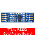 SP3232 RS232-TTL Converter Module: 3V-5.5V Bidirectional Serial Adapter for Arduino-Compatible Zpaxo TTL to RS232 5pcs