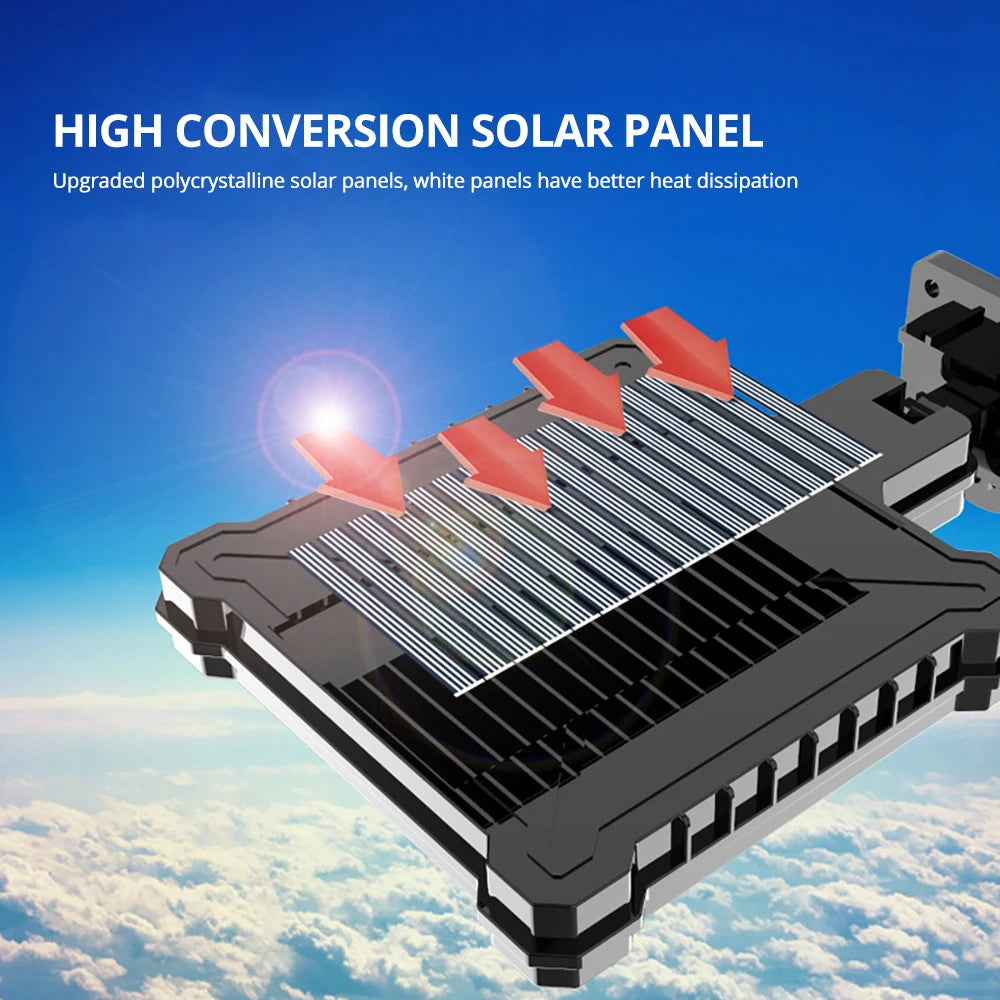 Solar Street Light Remote Control Outdoor IP65 Waterproof Motion Zpaxo