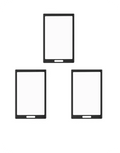 Insta360 X4/X5 Tempered Screen Protector – 9H HD Film 1–5 Pack Camera Screen Protector Zpaxo type 3