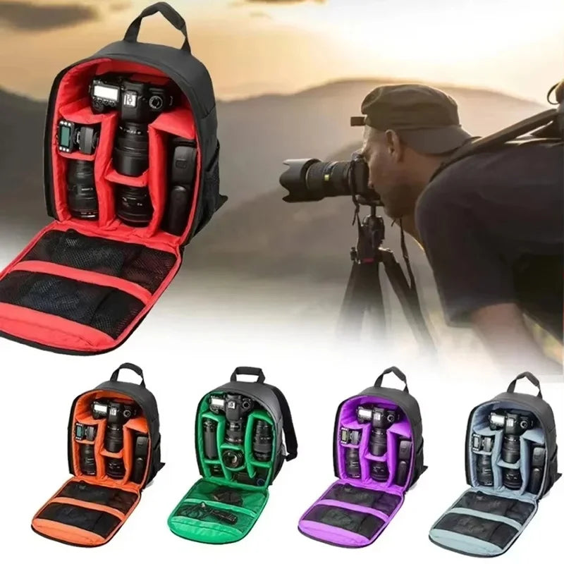 Multi-functional Outdoor Camera Backpack Video Digital Shoulder Bag Zpaxo