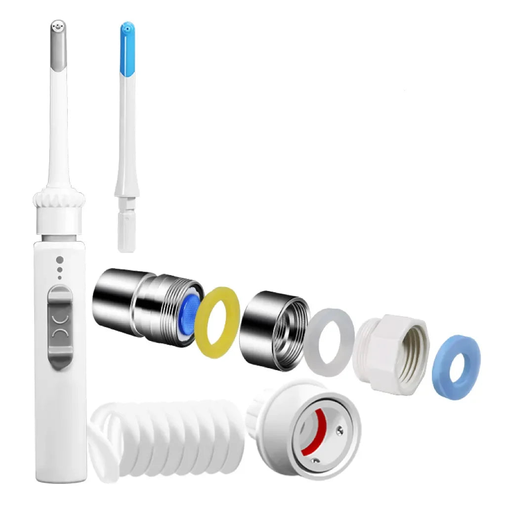 Faucet Dental Scaler Home Portable Dental Scaler No Power Supply For Tartar Removal Oral Cleaning Water Dental Floss Zpaxo