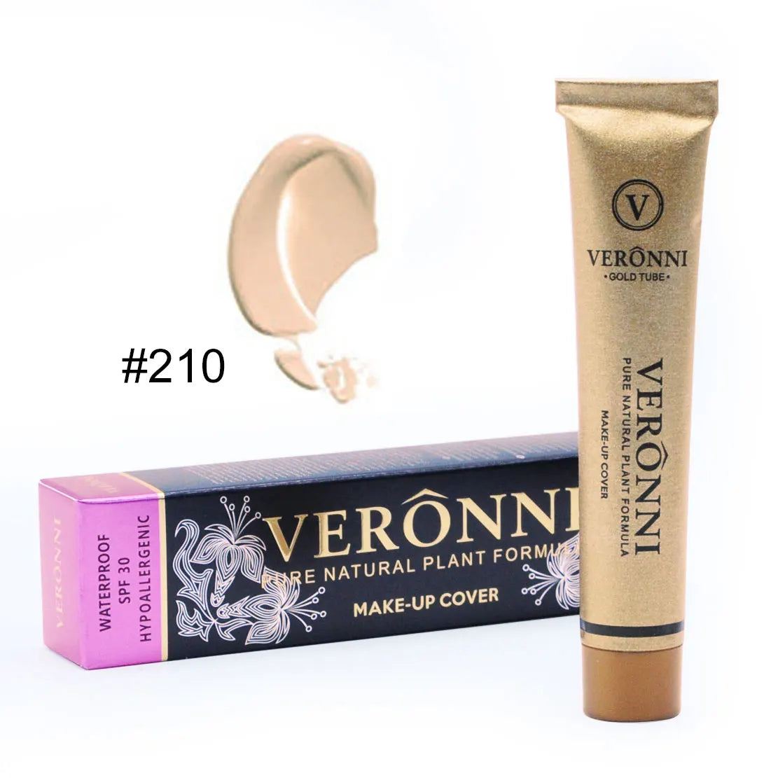14 Moisturizing Liquid Concealer Naturally Lightweight Sweat-proof Zpaxo 210