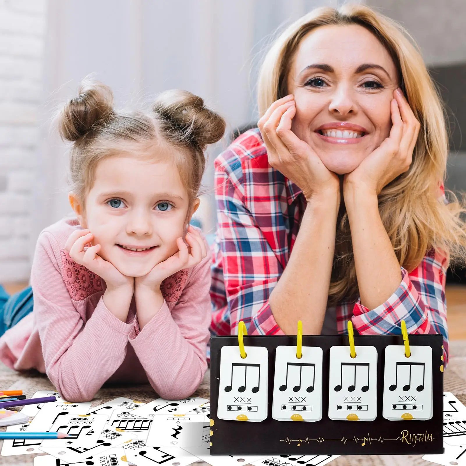 Music Enlightenment Learning Cards Note Instrument Rhythm Cognition
