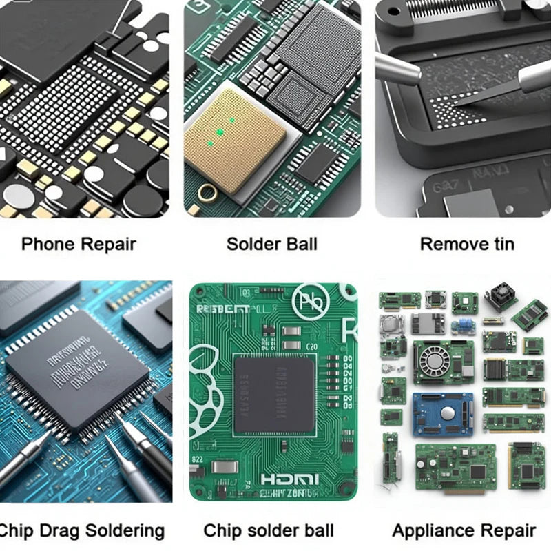Sn99Ag0 3Cu0 7 Lead High-temperature Solder Paste Needle Tube SMT PCB