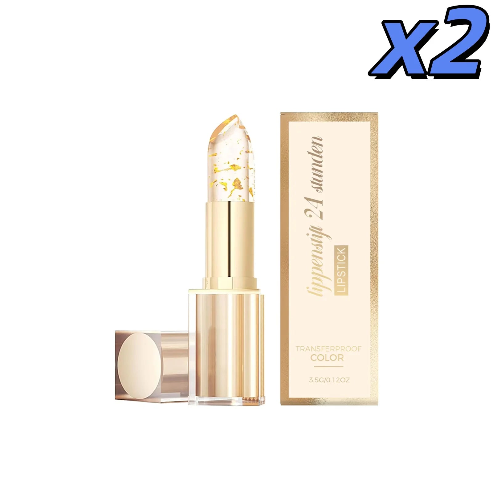Daily Care Lip Balm Deep Nourishing Moisturizing Repair Chapped Lips For Women Lasting Non Greasy Jelly Transparente Lipstick Zpaxo 2 x 3.5g boxed