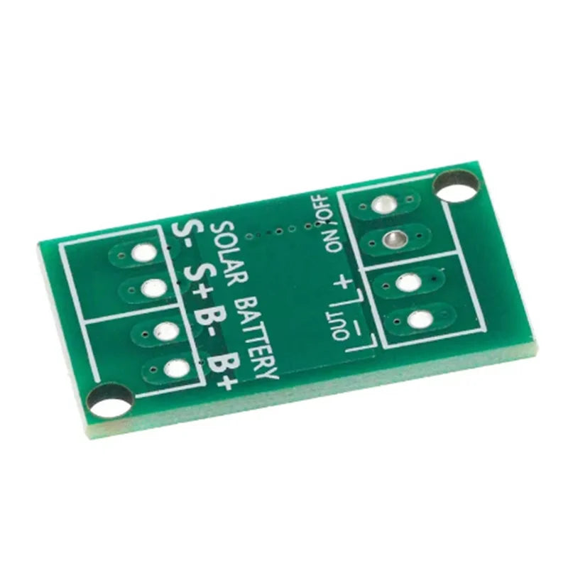 Universal 3.2/3.7/4/11.1/12V solar controller charging circuit light switch module Zpaxo