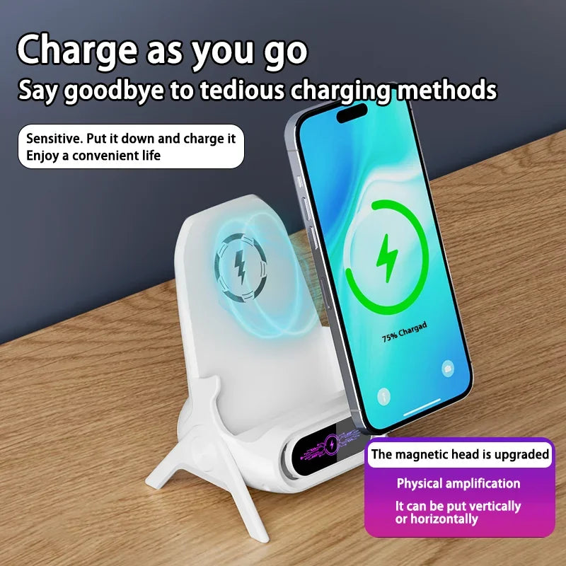 Mobile Wireless Charger Supports All Brands Chair Stands Desktop