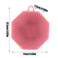 Silicone Loofah Soft Bristle Body Brush Skin Exfoliator Scalp