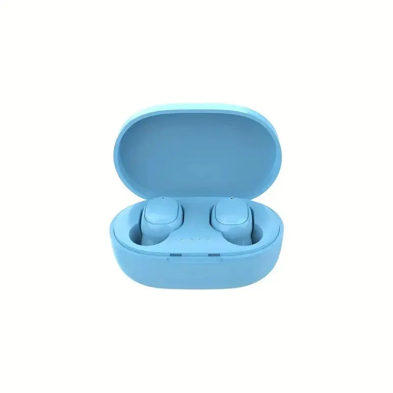 Original A6S TWS Wireless bluetooth headset 5.0 Headphones Earphone bluetooth sport in-ear Earbuds Headset With Mic for iPhone Zpaxo Blue