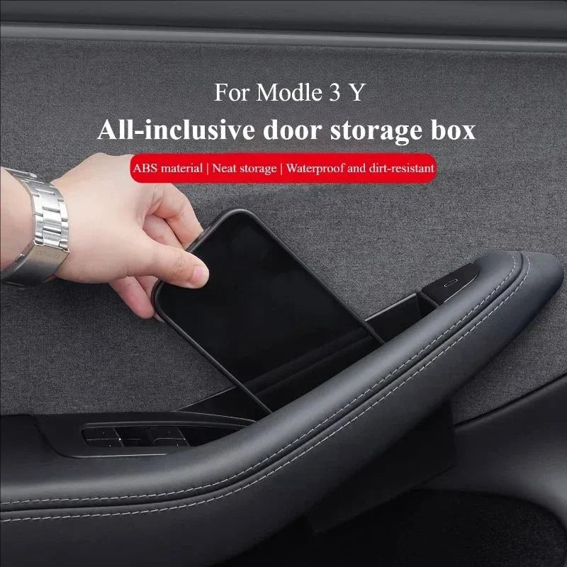 Tesla Model Y/3/3+ Juniper 2025 Door Handle Storage Box Set