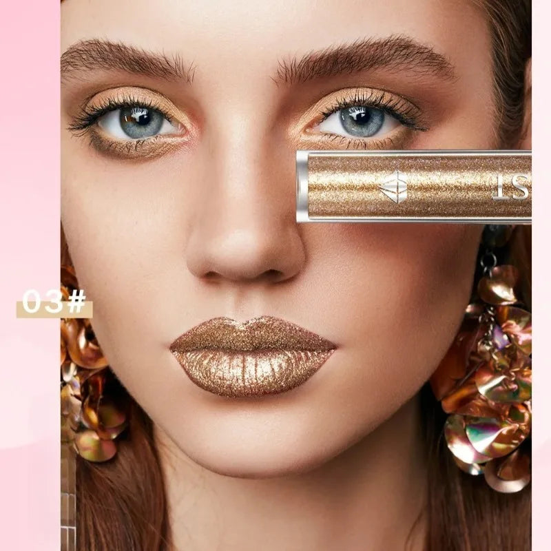 Diamond Liquid Lipstick Moisturizing Long-lasting Makeup Mirror Gloss