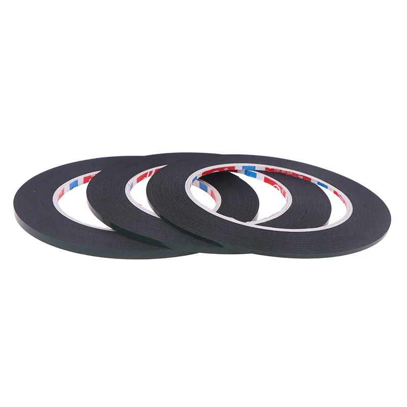 2Pcs 2/3/4mm 10meters Double Sided Sticky Foam Tape Adhesive LCD Screen Frameless For TV Borderless Curved Display Sealing Fix Zpaxo