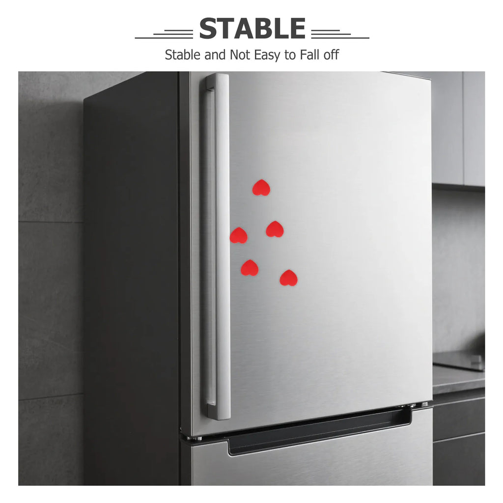 Red Heart Decorative Refrigerator Magnets Whiteboard Fridge Mini
