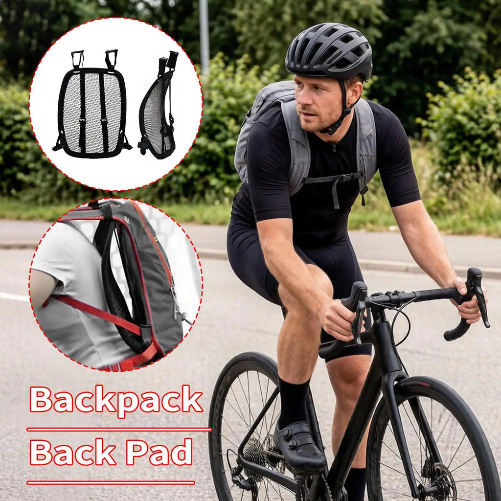 Ergonomic Airflow Ventilation Backpack Spacer Breathable Mesh Quick