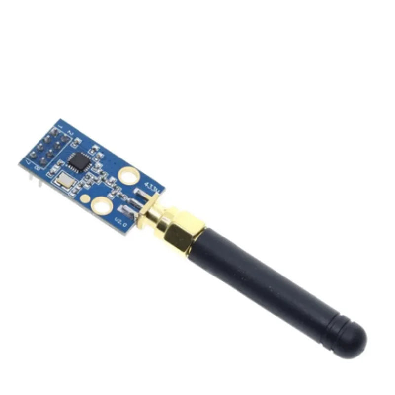 CC1101 wireless module 433M data transmission and reception module with antenna gain increased SMA+rubber rod antenna Zpaxo
